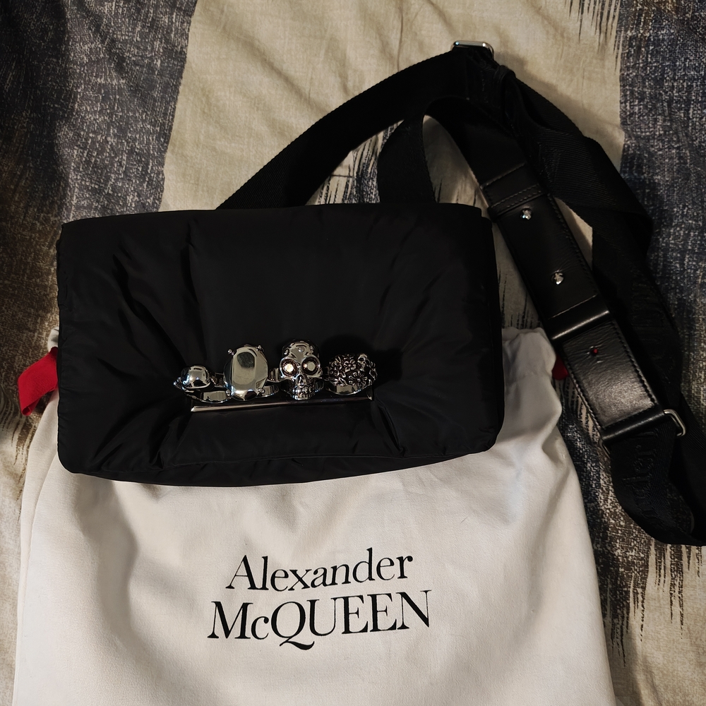 Alexander McQueen Black Crossbody Bag